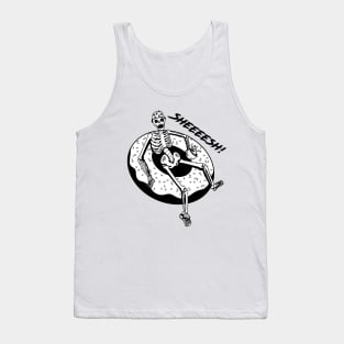 Skull Summer Pool Party Tank Top